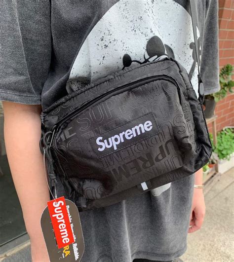 supreme reflective shoulder bag real vs fake|how to spot fake supreme.